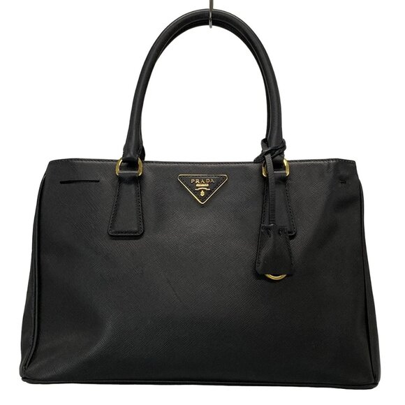 Prada Handbags - PRADA Galleria Bag Black Saffiano Lux (Leather) Tote Bag 624-080825